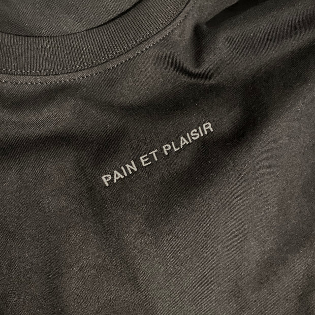 PAIN ET PLAISIR TEE BLACK
